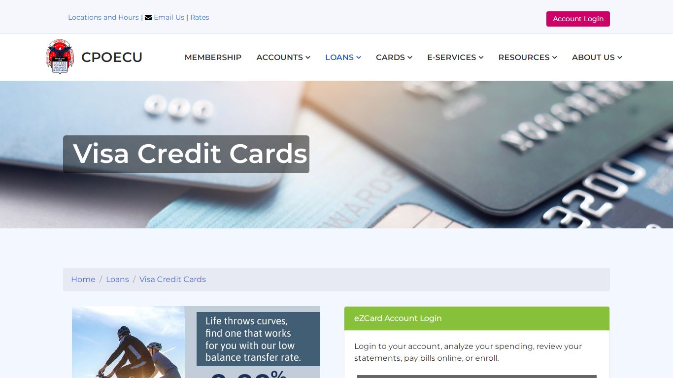 Visa Credit Cards - CPOECU